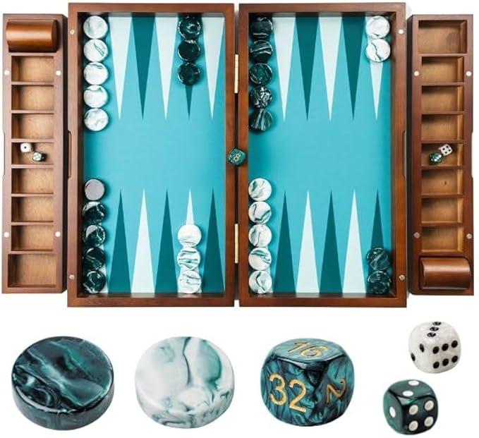 Large Backgammon Sets for Adults 